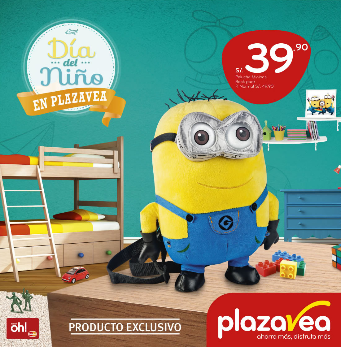 Plaza vea juguetes 2024 dia del niño 2018