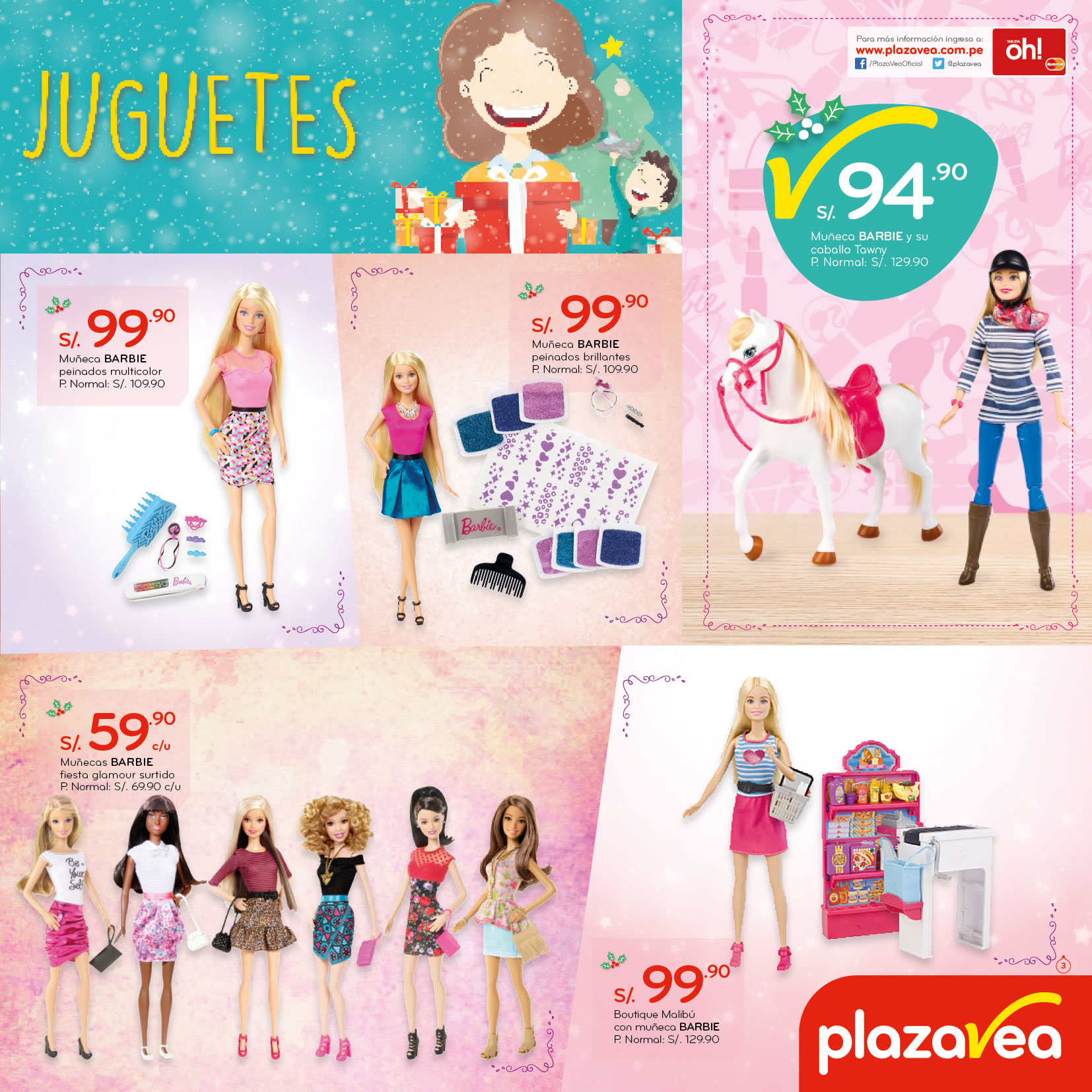 Plaza vea deals muñecas