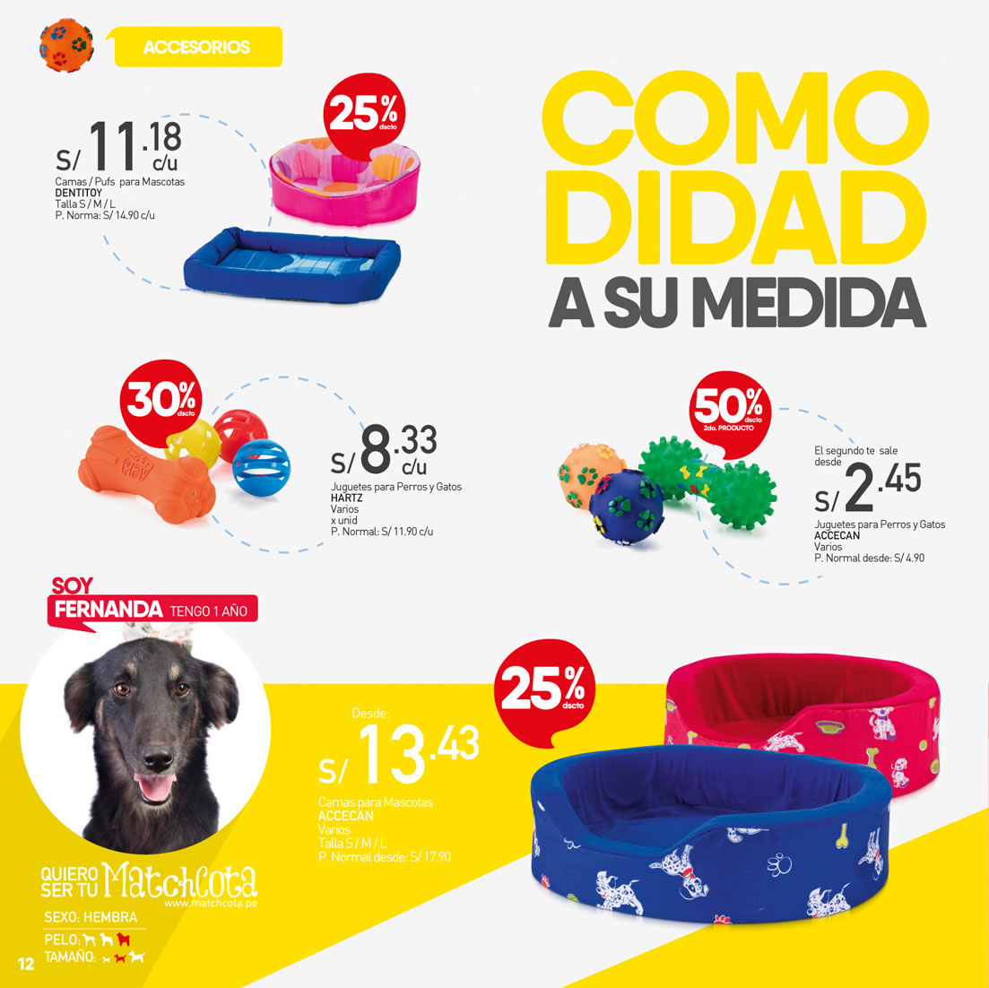 Camas para best sale perros plaza vea
