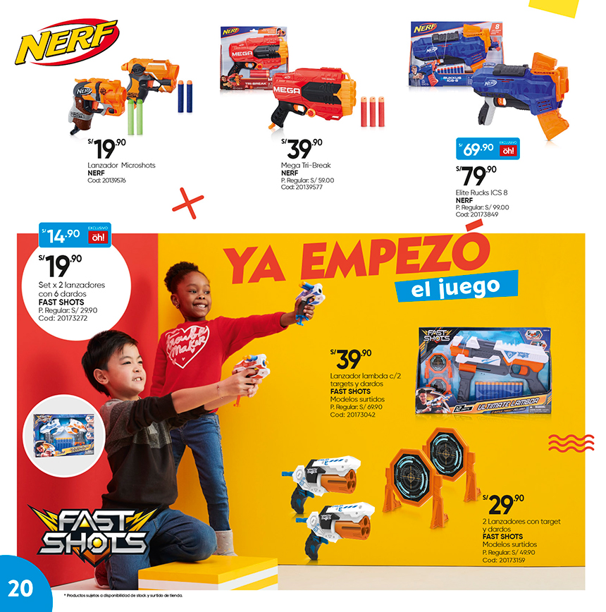 Plaza vea juguetes best sale día del niño 2019
