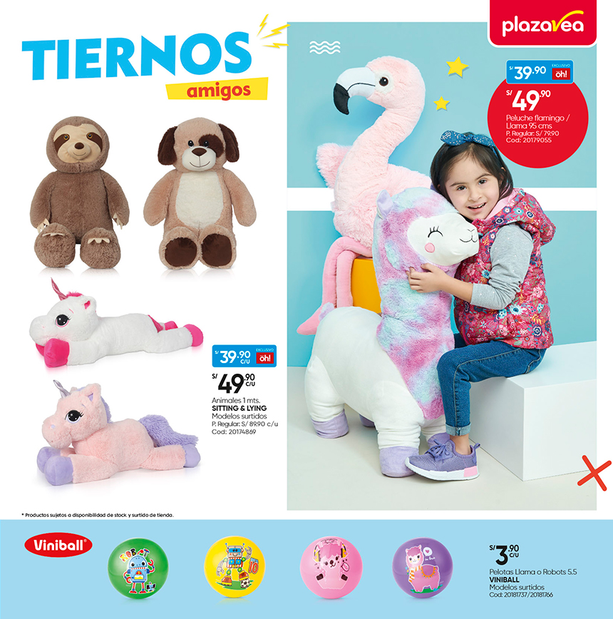 Plaza vea juguetes outlet dia del niño 2018