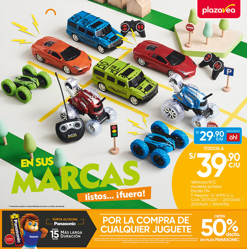 Plaza vea juguetes dia del niño 2018 2025