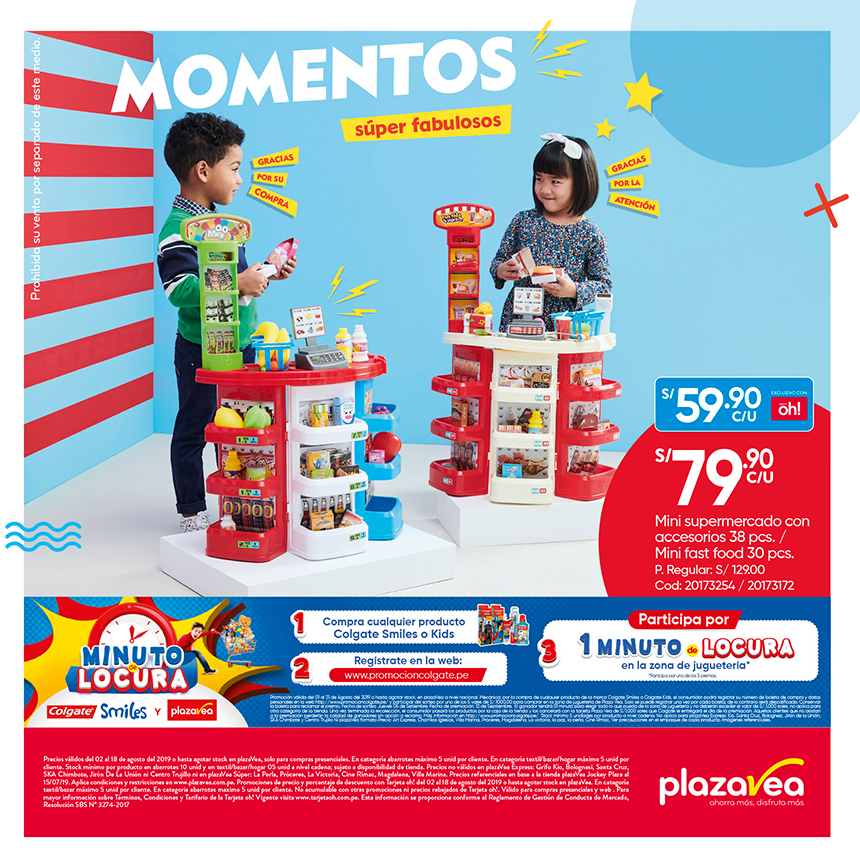 Plaza vea juguetes día del niño 2019 clearance