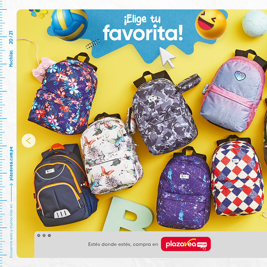 Mochilas plaza vea new arrivals